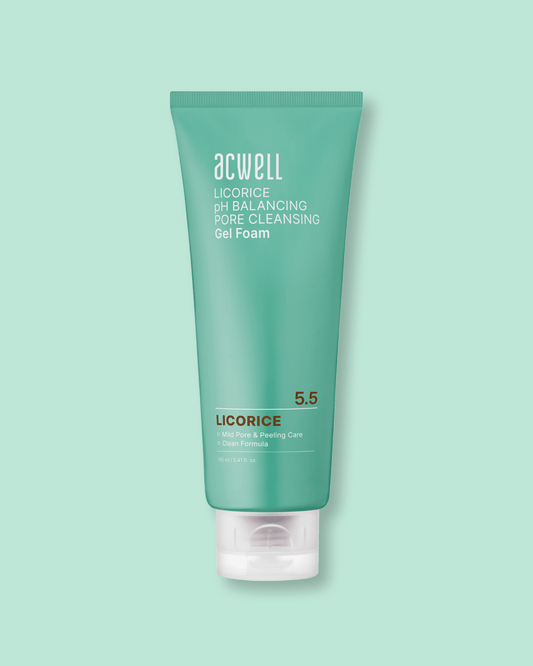 Licorice pH Balancing Pore Cleansing Gel Foam