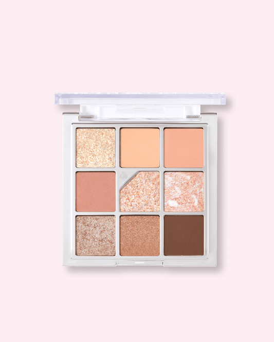 Glitterpedia Eye Palette - No3. All of Coral Pink